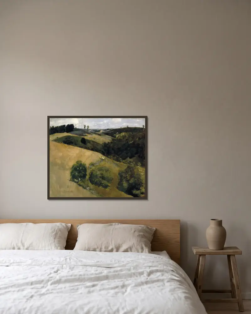 Flying Shadows von Kenyon Cox gerahmt an einer Wand