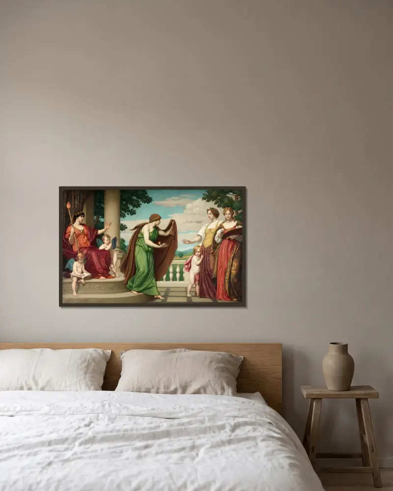 Tradition von Kenyon Cox gerahmt an einer Wand