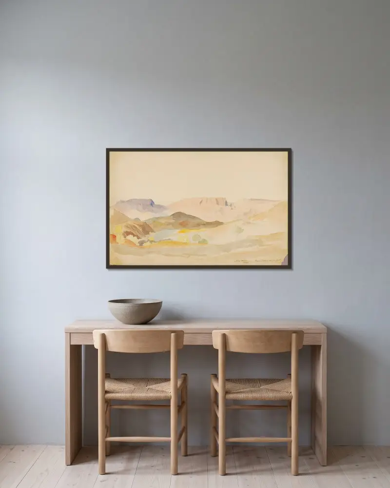 Kleinasien von Miner Kilbourne Kellogg gerahmt an einer Wand