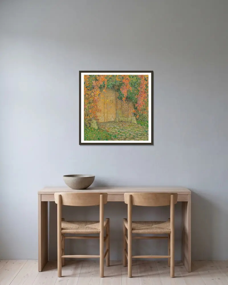 Das Portal von Henri Le Sidaner gerahmt an einer Wand