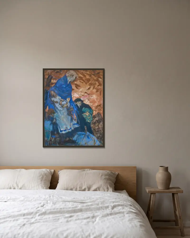 Till Holland av Leo Gestel inramad på en vägg