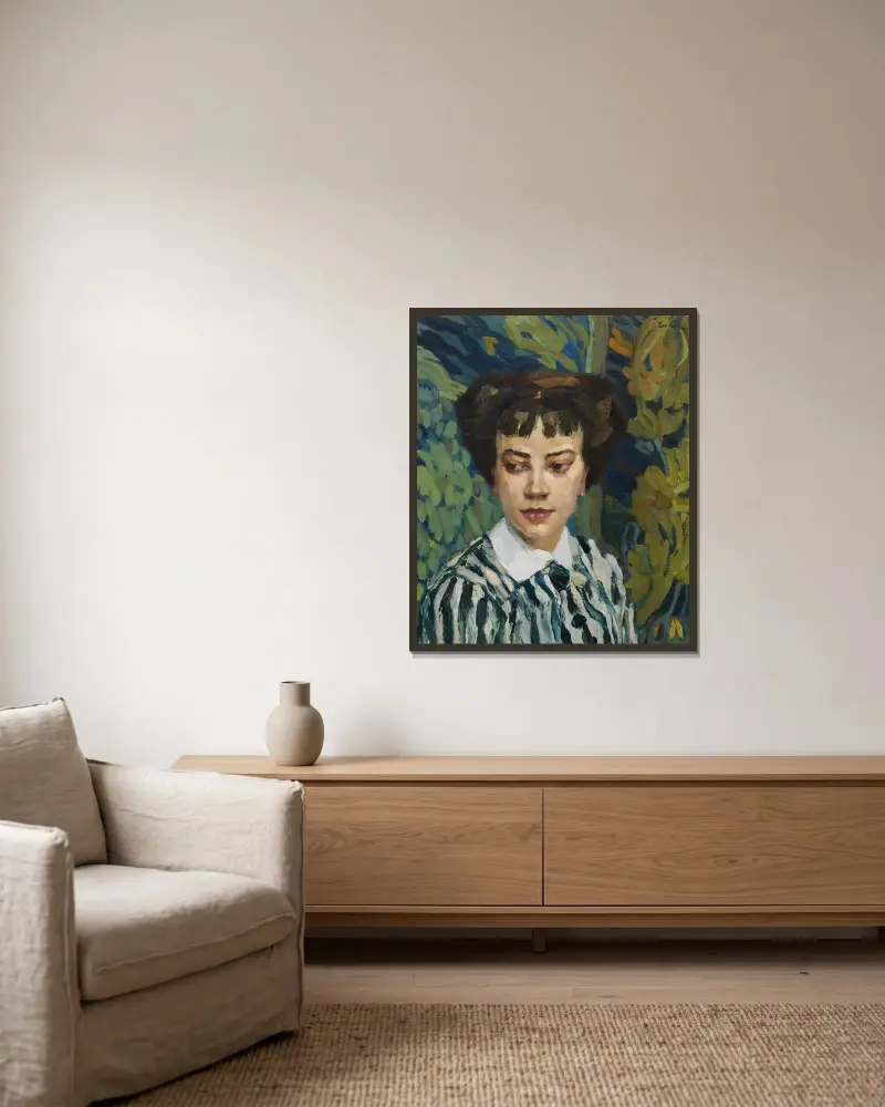 Mara Hoffmann, Leo Putz w ramie na ścianie