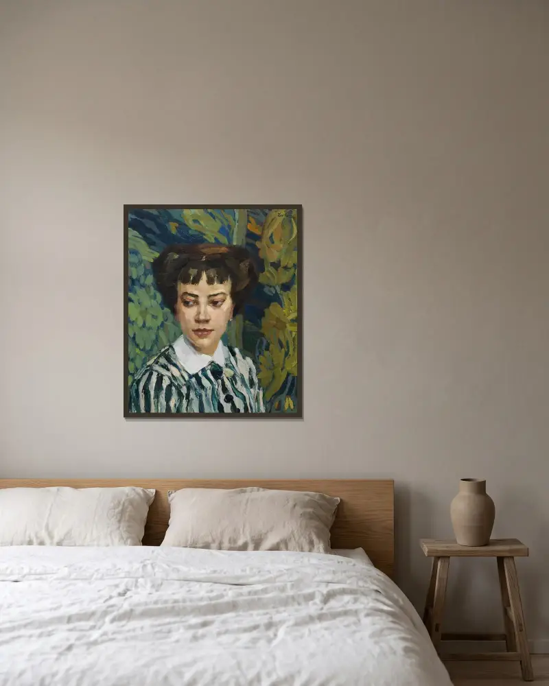 Mara Hoffmann, Leo Putz w ramie na ścianie