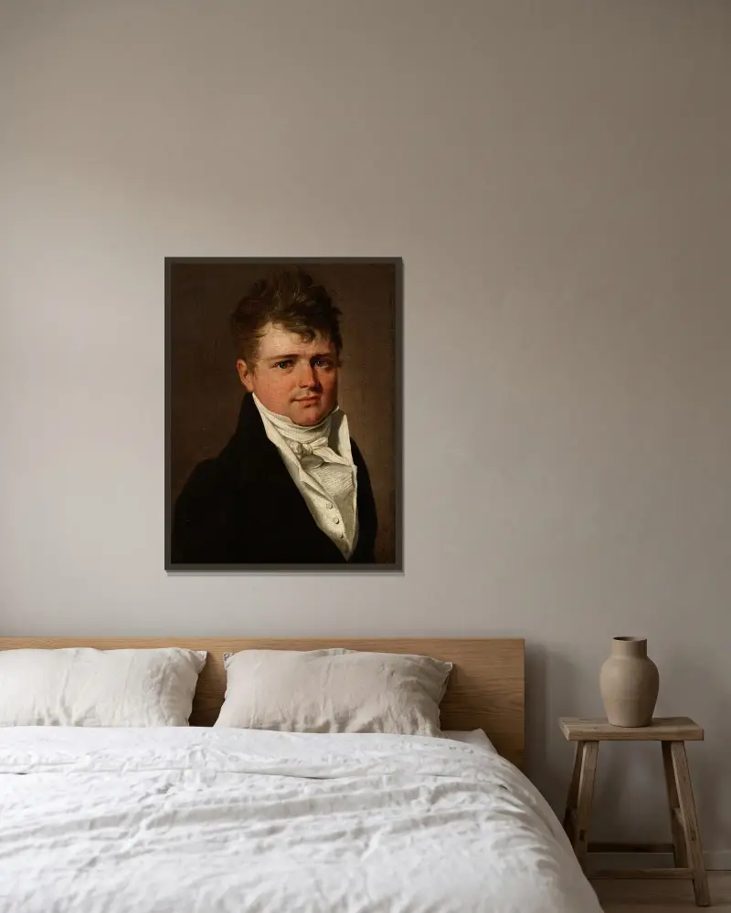 Joseph Reade, Louis-Léopold Boilly v rámu na stěně