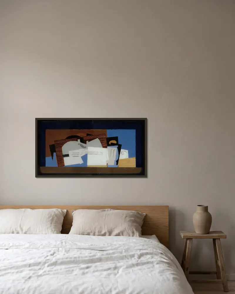 Kompozycja, 1921, Louis Marcoussis w ramie na ścianie
