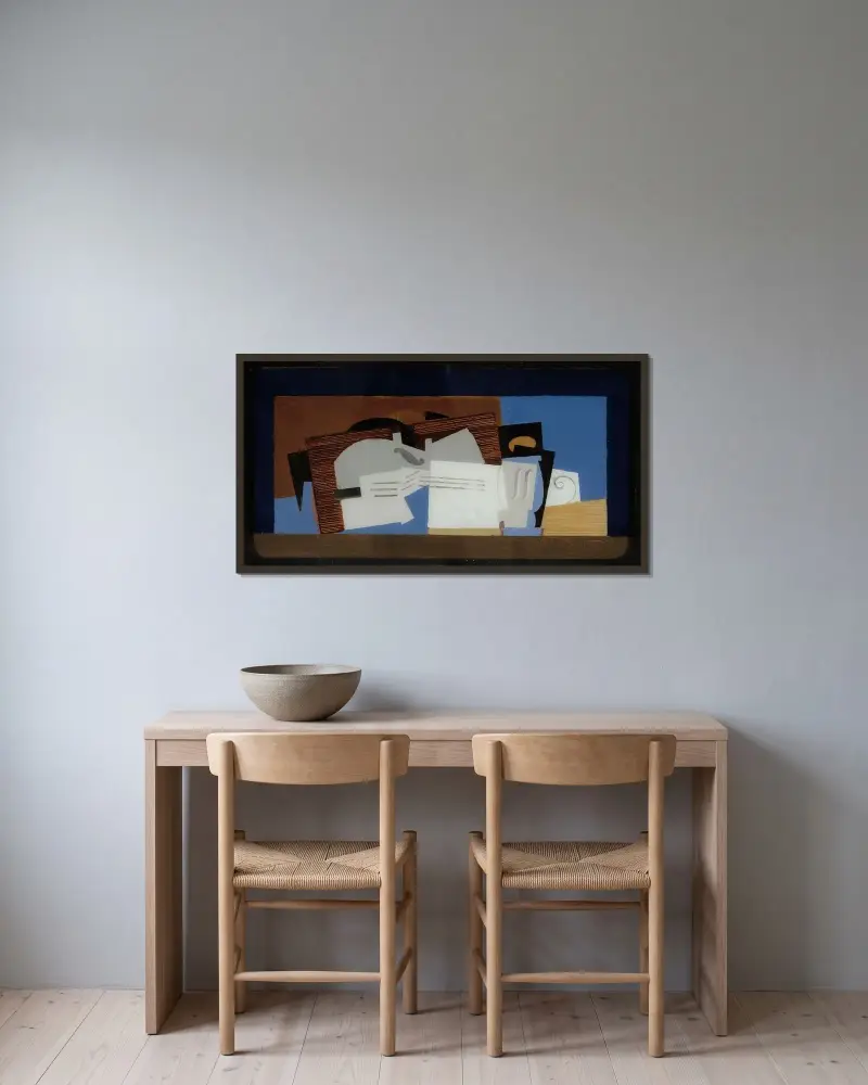 Kompozycja, 1921, Louis Marcoussis w ramie na ścianie
