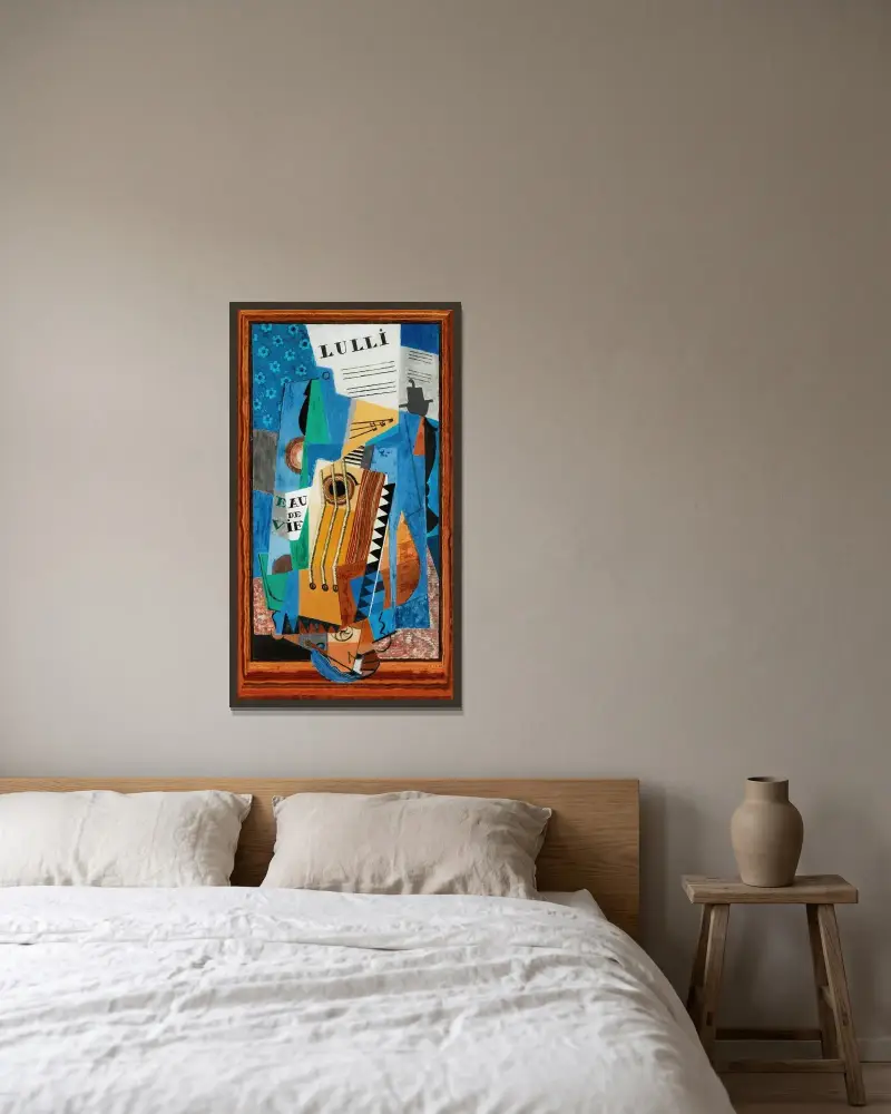 Lulli, Louis Marcoussis w ramie na ścianie