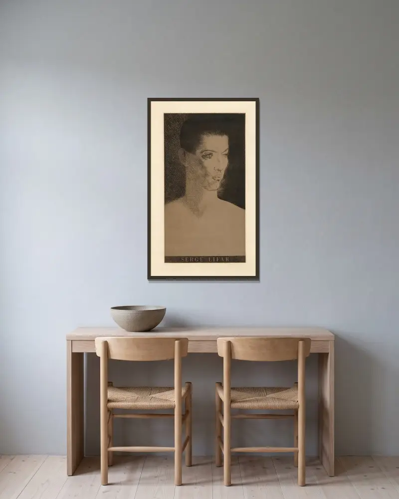Serge Lifar, Louis Marcoussis w ramie na ścianie