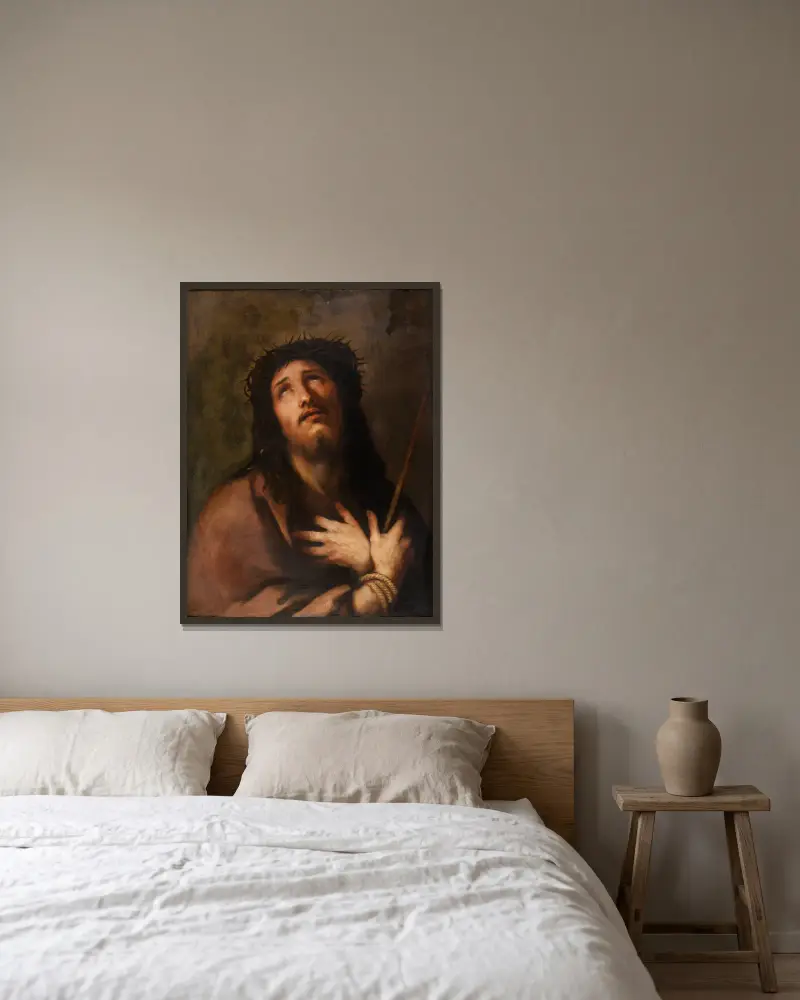 Ecce Homo, Luca Giordano v rámu na stěně