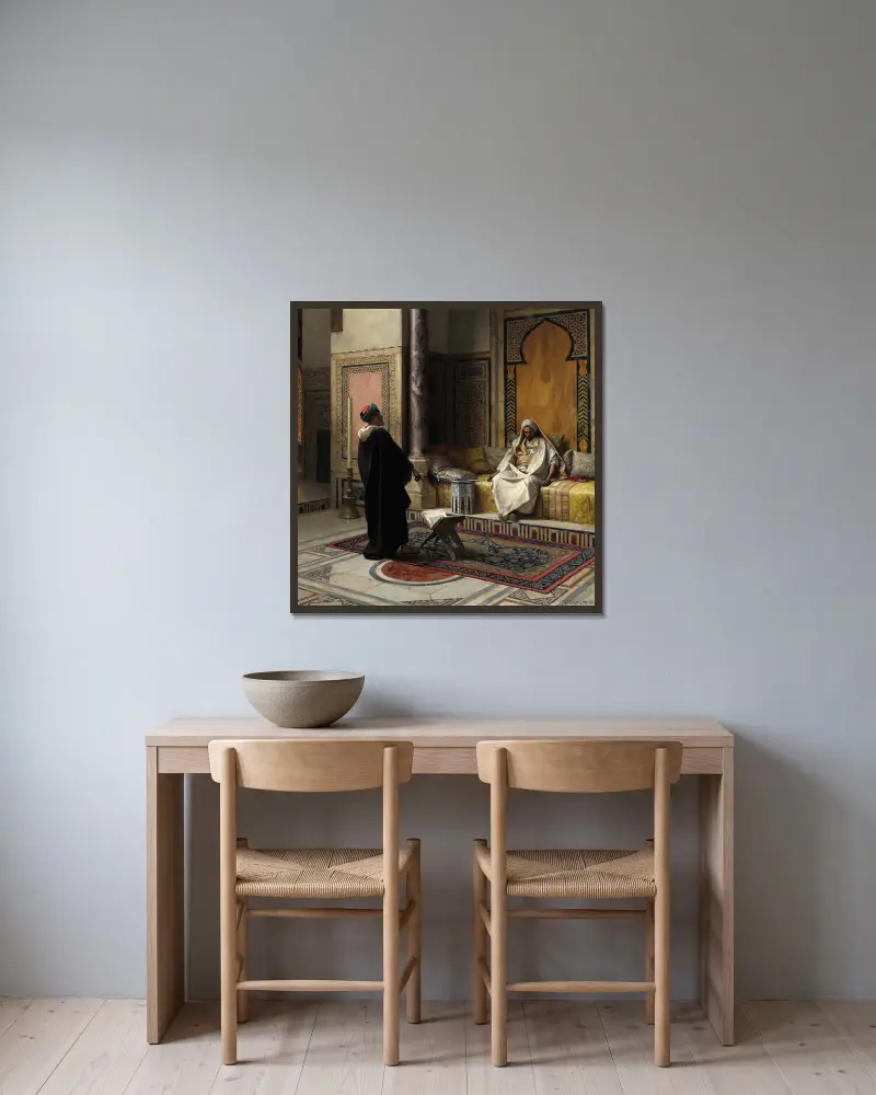 Učená rada, Ludwig Deutsch v rámu na stěně