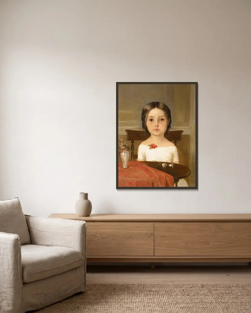Millie Smith, Ford Madox Brown w ramie na ścianie