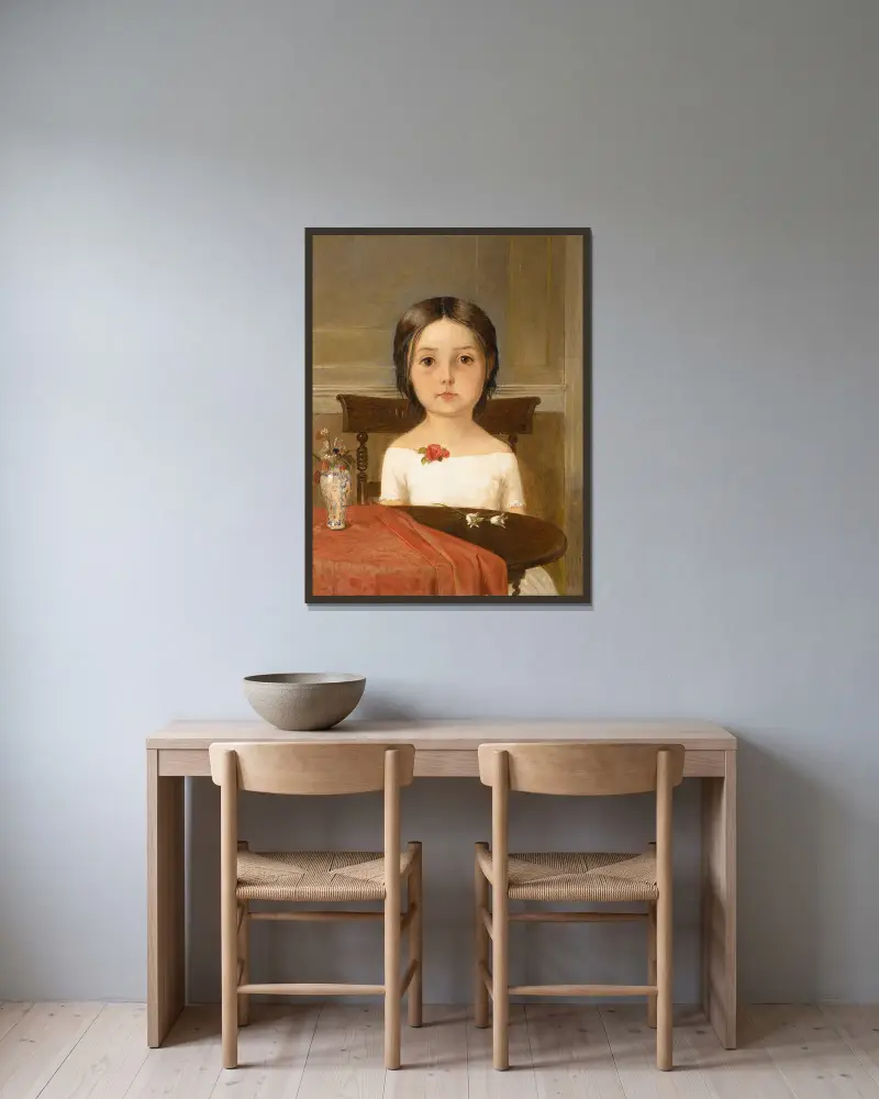 Millie Smith, Ford Madox Brown w ramie na ścianie