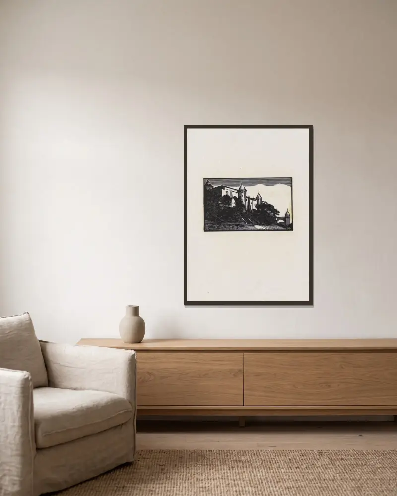Grandson von Marc Gonthier gerahmt an einer Wand