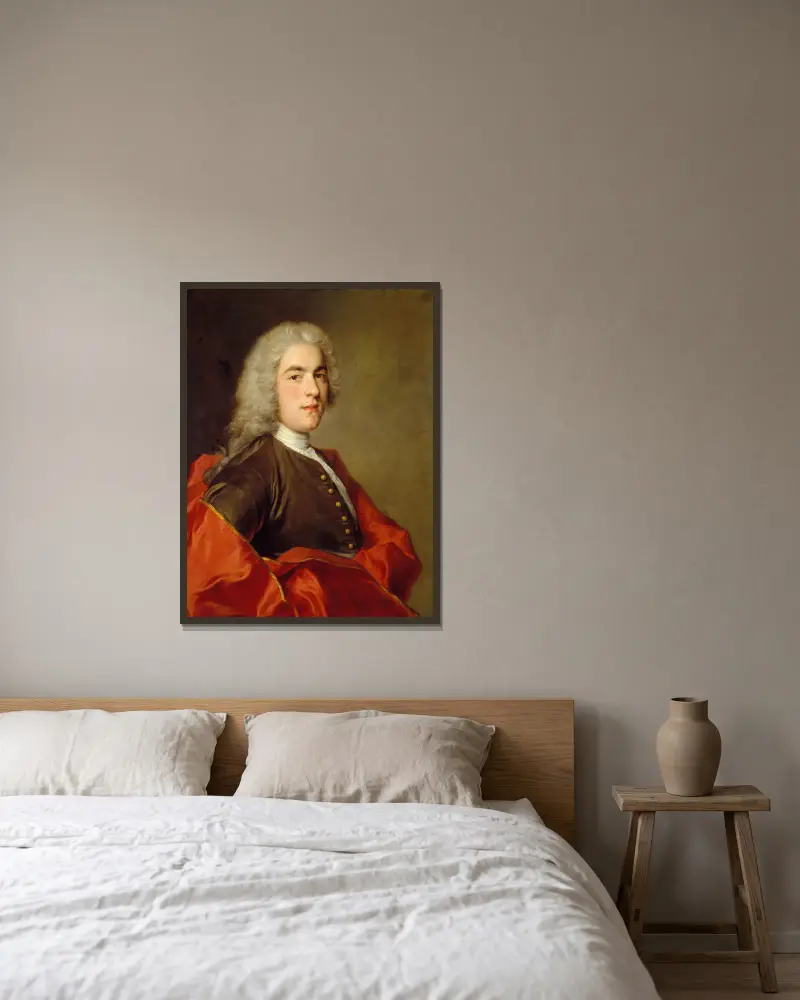 Pan Sarasin, Jean-Marc Nattier v rámu na stěně