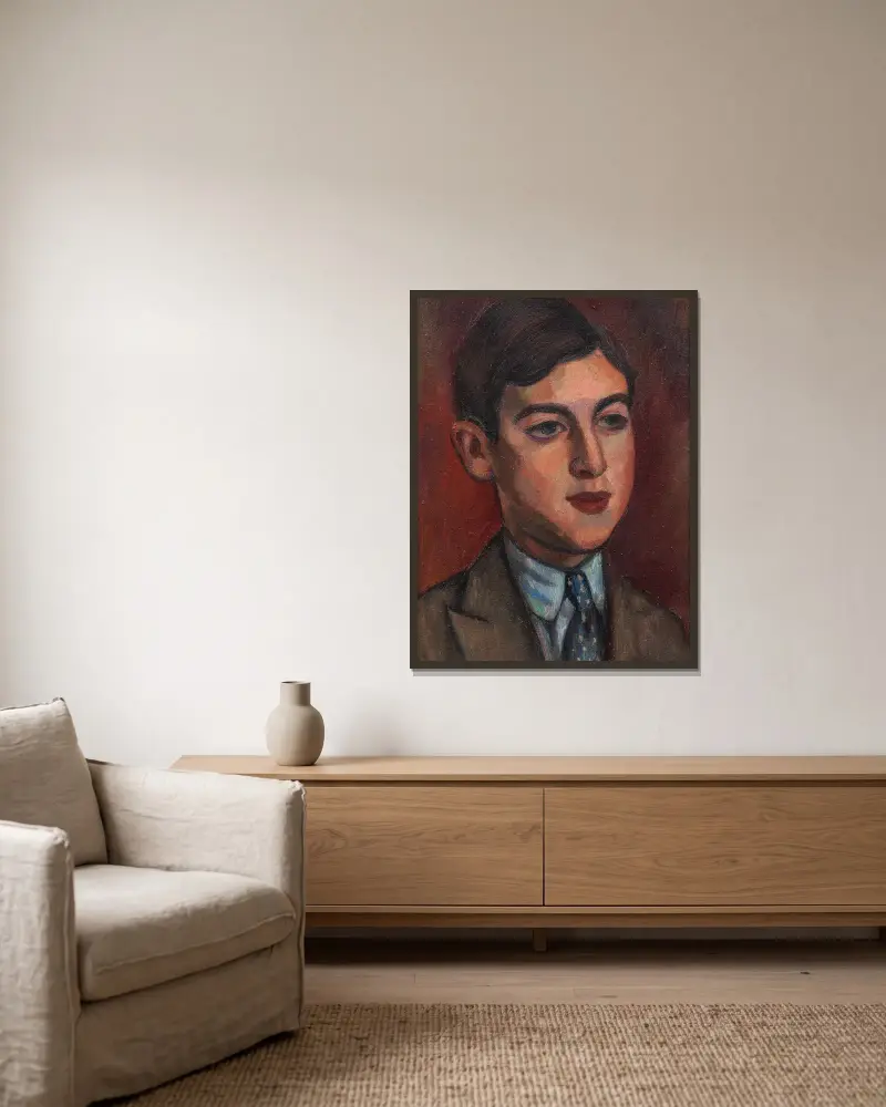 Nicholas Mavrogordato, Mark Gertler w ramie na ścianie