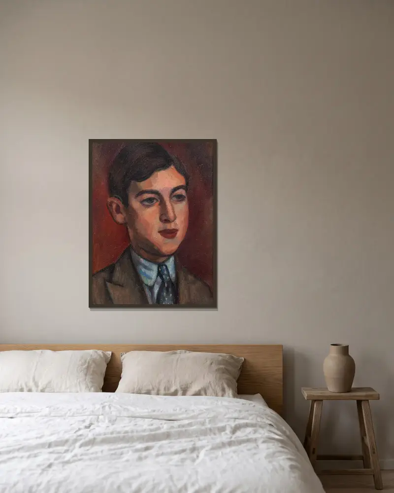 Nicholas Mavrogordato, Mark Gertler w ramie na ścianie