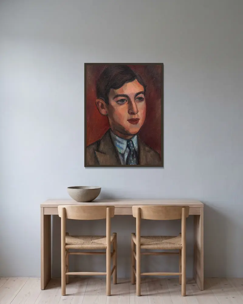 Nicholas Mavrogordato, Mark Gertler w ramie na ścianie