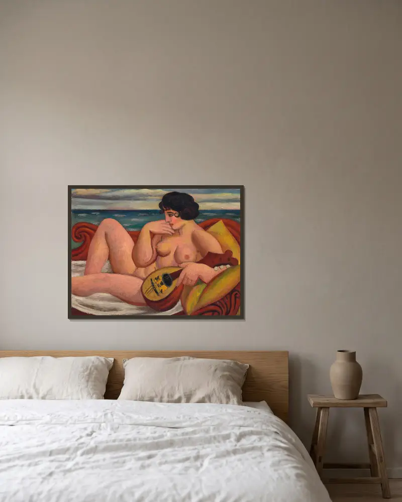 Sonaten, Mark Gertler v rámu na stěně