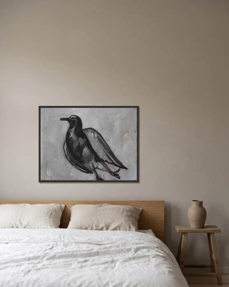 Gull, Marsden Hartley v rámu na stěně