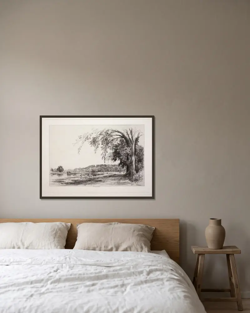 Richmond von Maxime Lalanne gerahmt an einer Wand