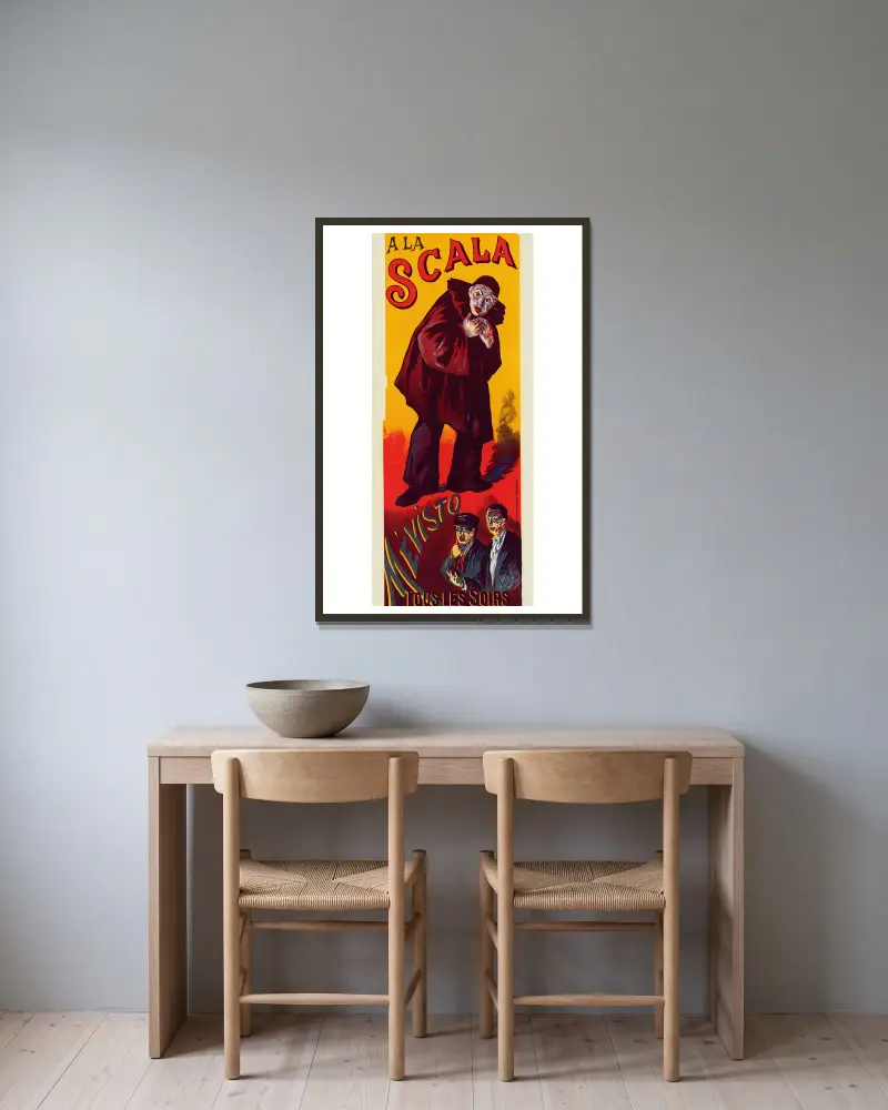 Mévisto, Maximilien Luce v rámu na stěně