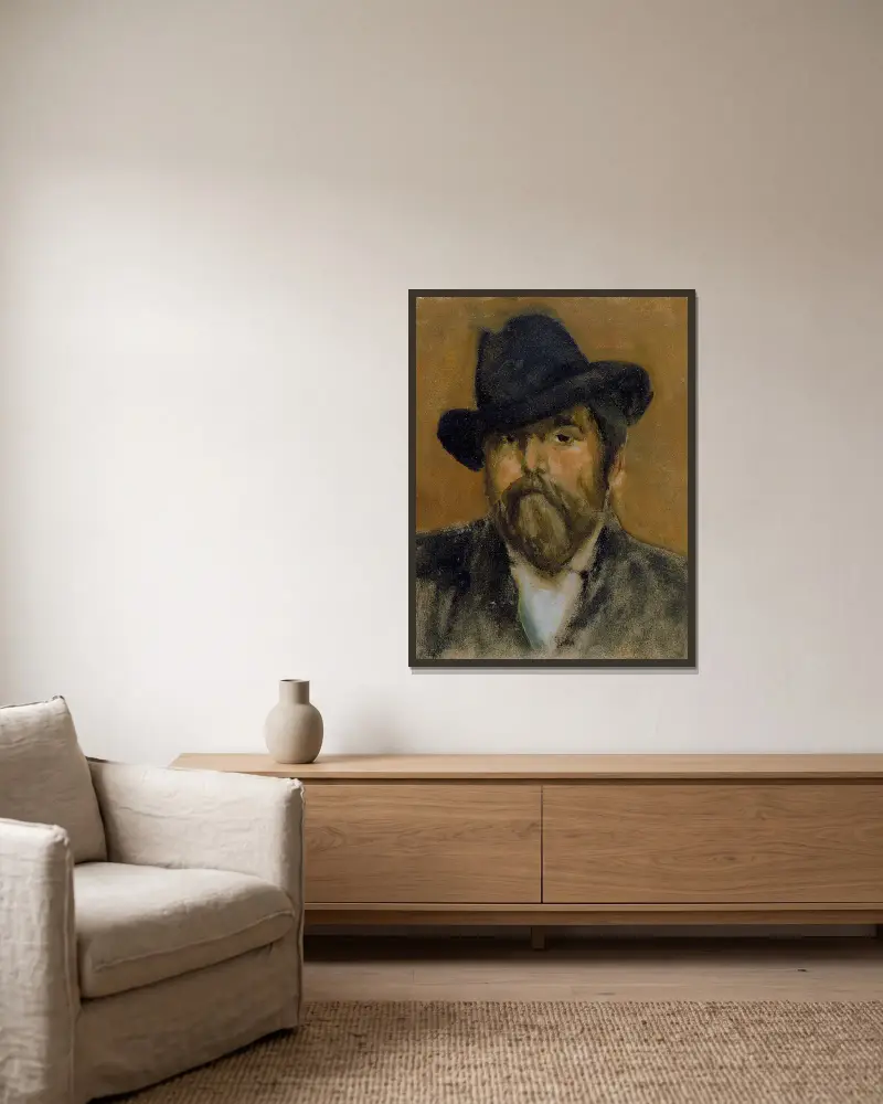 Robert Barr, James Abbott McNeill Whistler v rámu na stěně