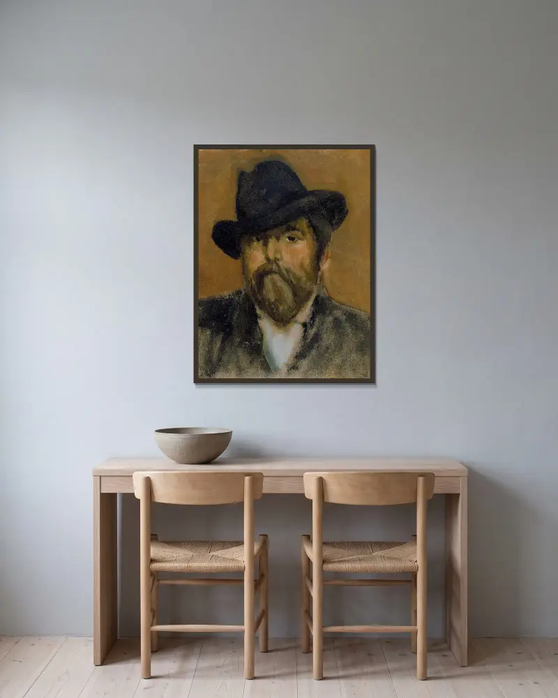 Robert Barr, James Abbott McNeill Whistler v rámu na stěně