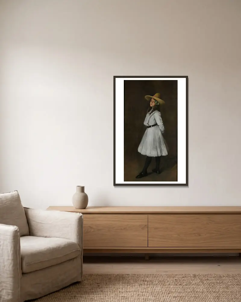 Dorothy, William Merritt Chase v rámu na stěně