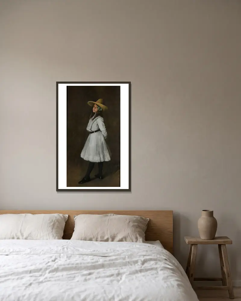 Dorothy, William Merritt Chase v rámu na stěně