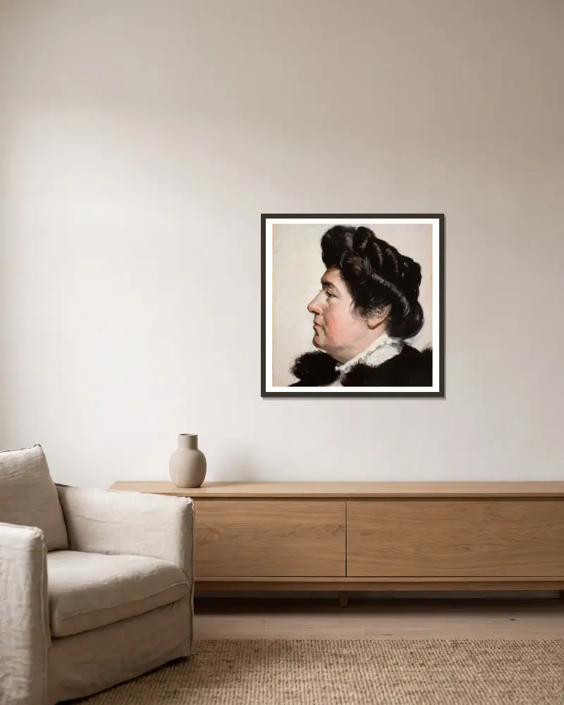Ellen Gulbranson, Michael Ancher w ramie na ścianie