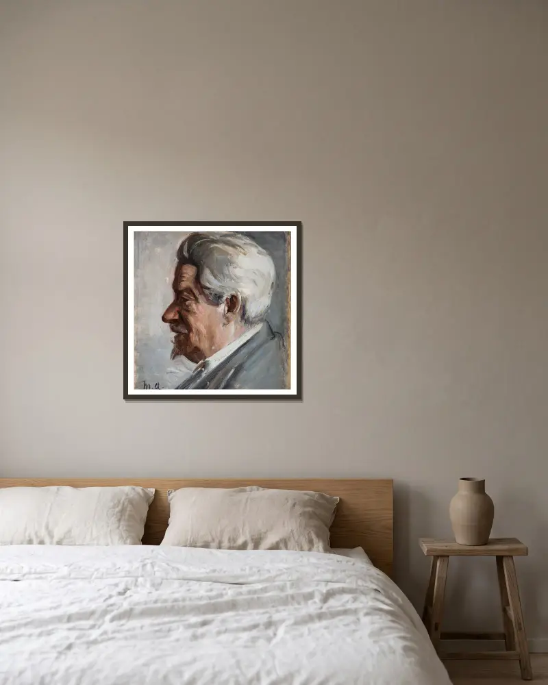 Georg Brandes, Michael Ancher v rámu na stěně