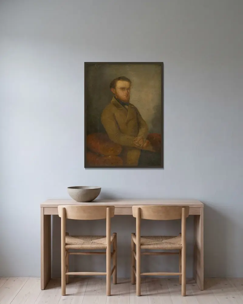Portret Jána Gallaya, Peter Michal Bohúň w ramie na ścianie