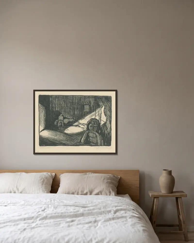 One bedroom apartment von Mikuláš Galanda gerahmt an einer Wand
