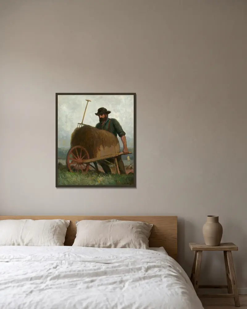 Tangsammer von Edward Mitchell Bannister gerahmt an einer Wand