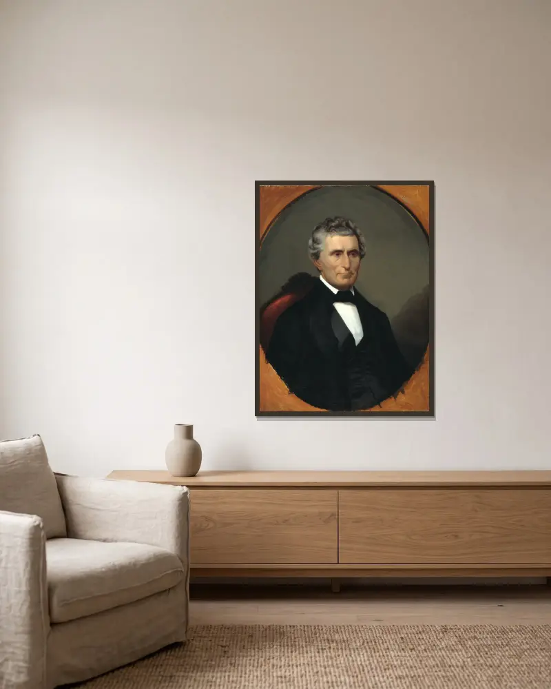 Berniah Willet von John Mix Stanley gerahmt an einer Wand