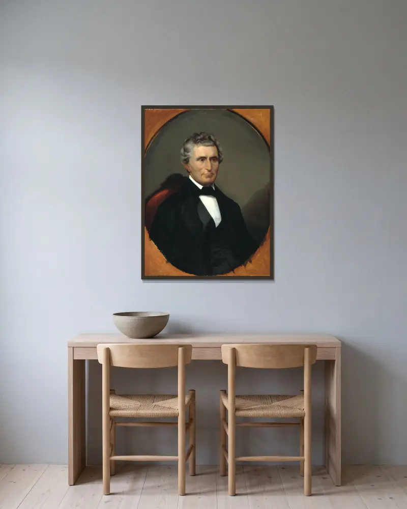 Berniah Willet von John Mix Stanley gerahmt an einer Wand