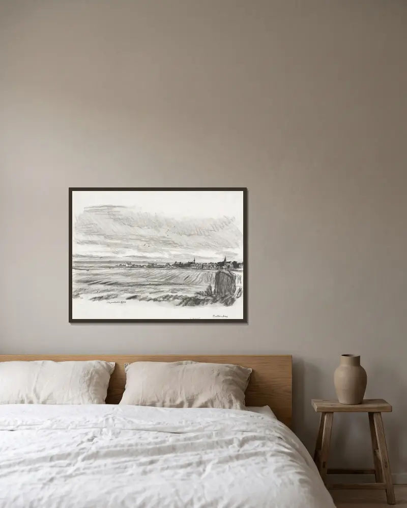 Ballantrae von Muirhead Bone gerahmt an einer Wand