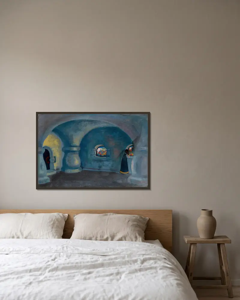 Sadkova komnata, Nicholas Roerich v rámu na stěně