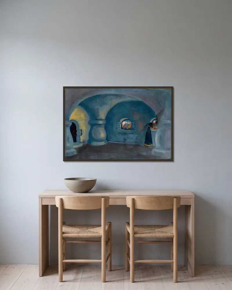 Sadkova komnata, Nicholas Roerich v rámu na stěně