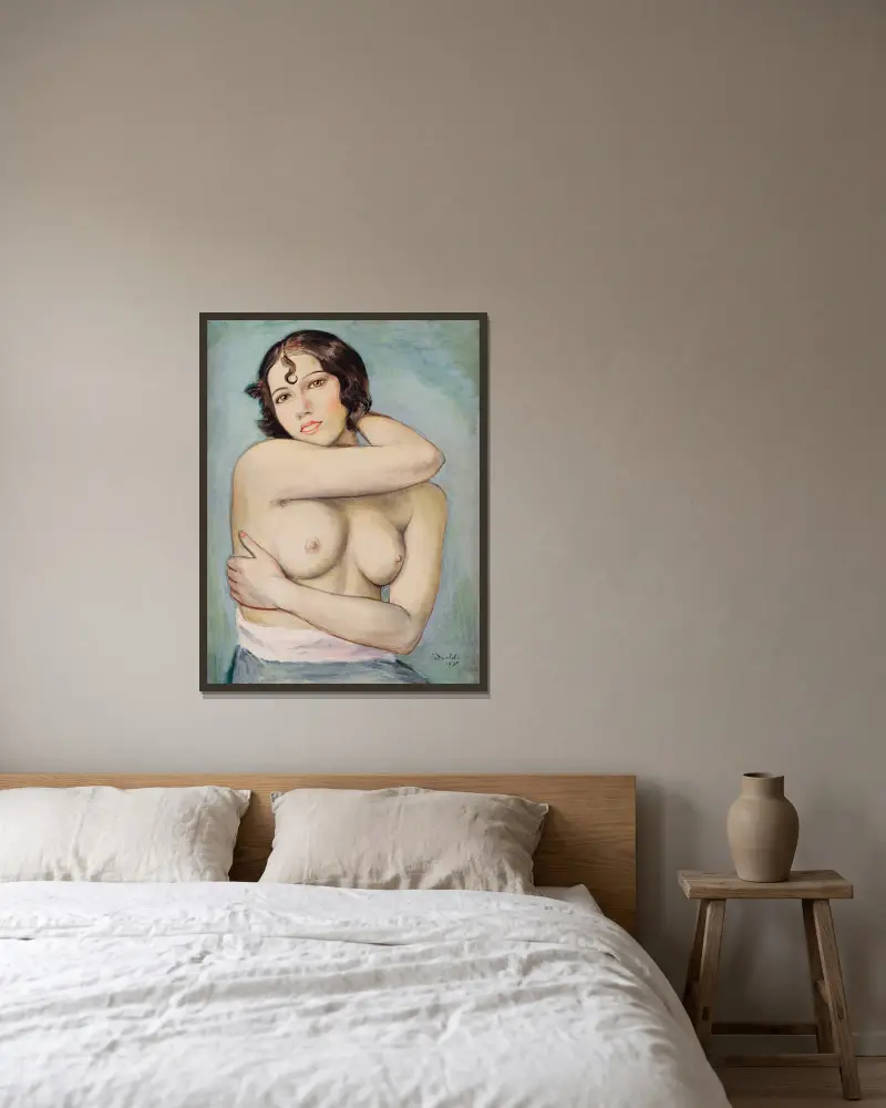 Marthe, Nils Dardel w ramie na ścianie