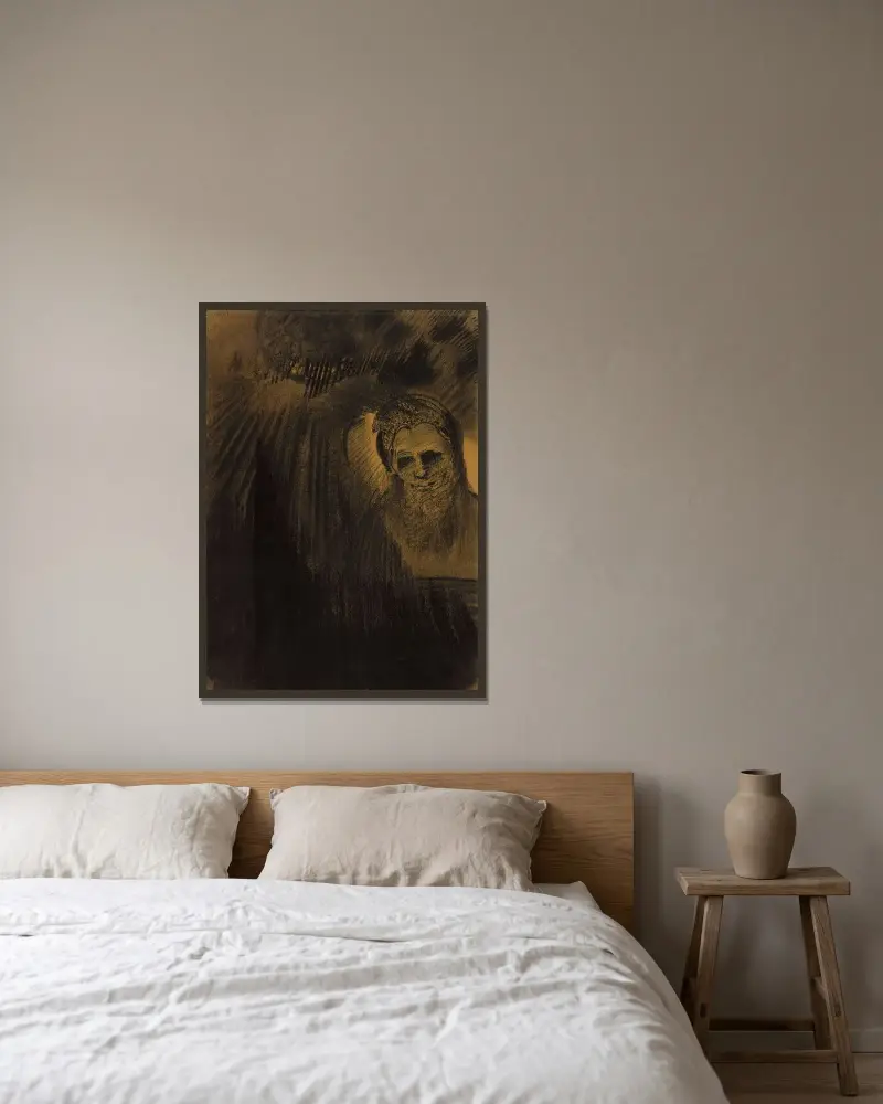 Zjevení, Odilon Redon v rámu na stěně