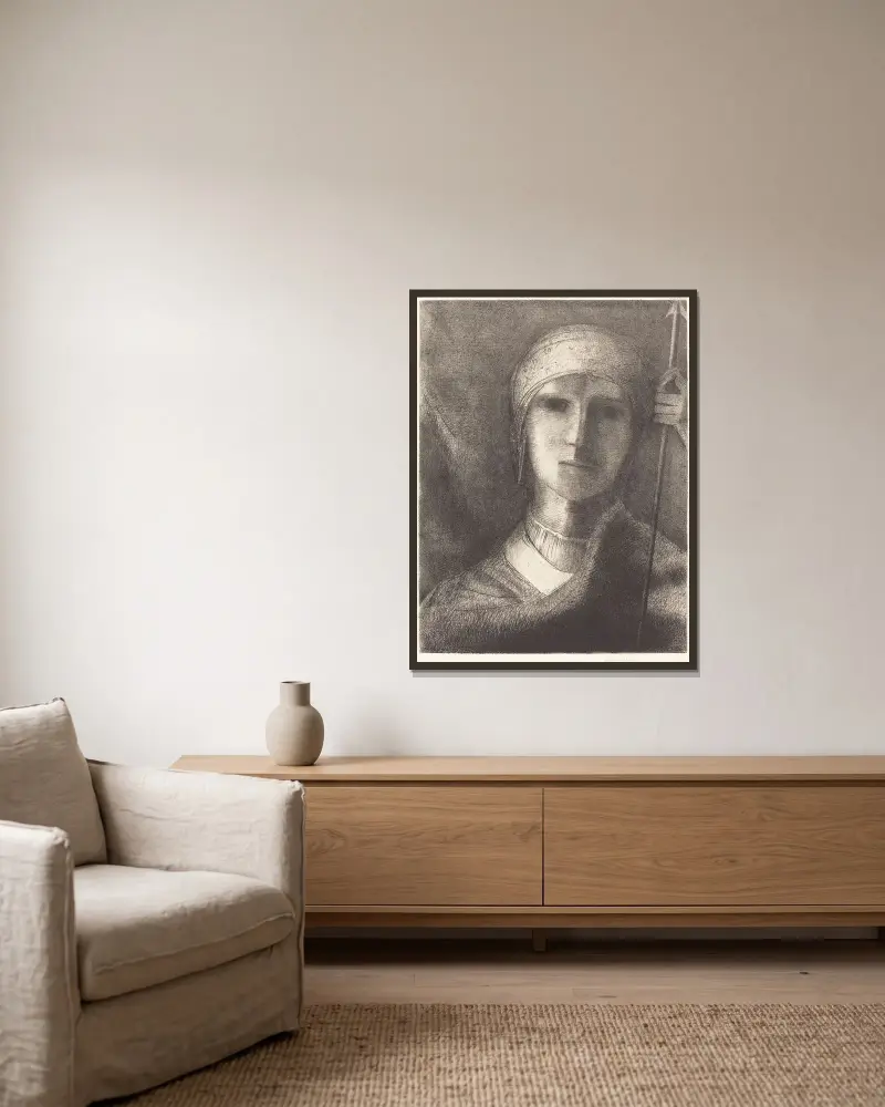 Parsifal, Odilon Redon v rámu na stěně