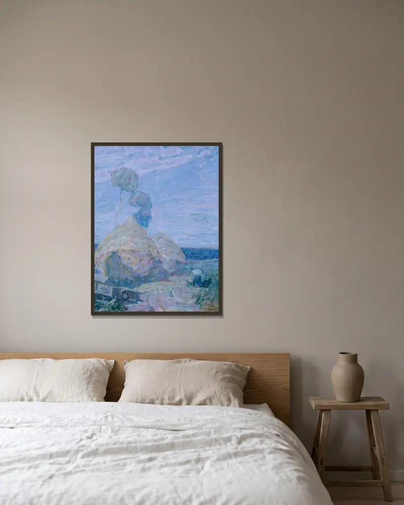 Höstackar von Henry Ossawa Tanner gerahmt an einer Wand