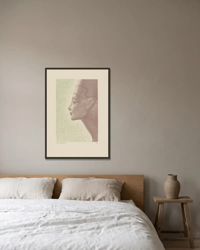 Okładka książki Kleopatra. Życiorys Królowej Emila Ludwiga, 1939 – nr 2 av Stanisław Ostoja-Chrostowski inramad på en vägg