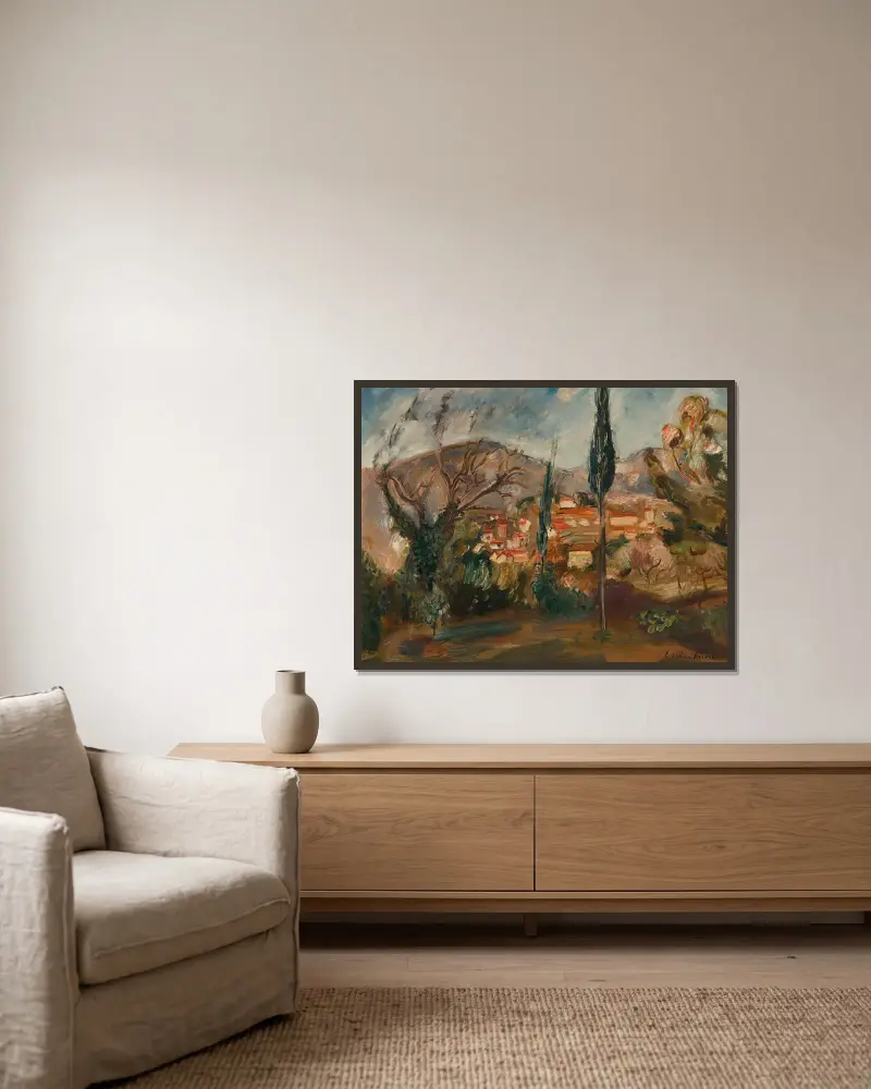 Cap-Brun, Emile Othon Friesz w ramie na ścianie