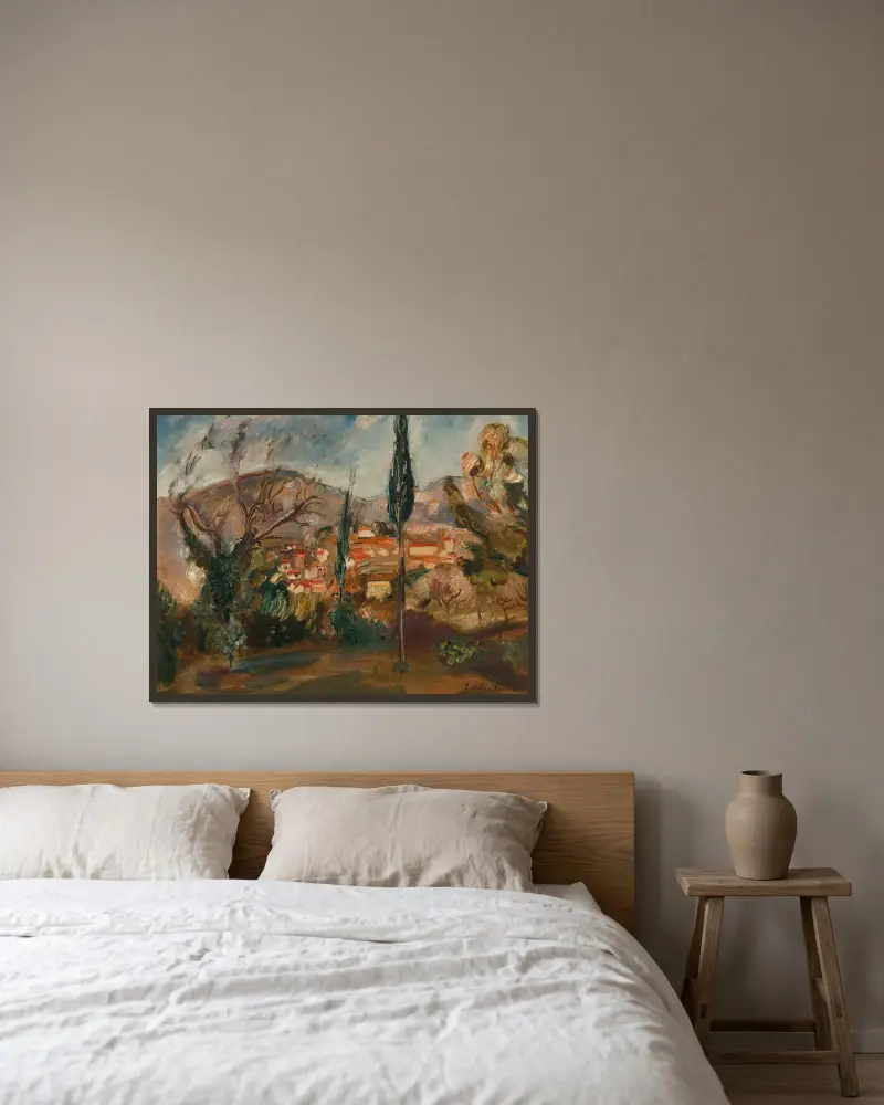 Cap-Brun, Emile Othon Friesz w ramie na ścianie