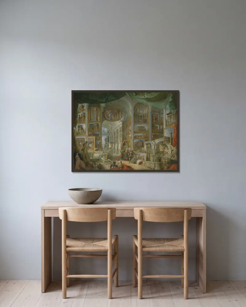 Starożytny Rzym, Giovanni Paolo Panini w ramie na ścianie