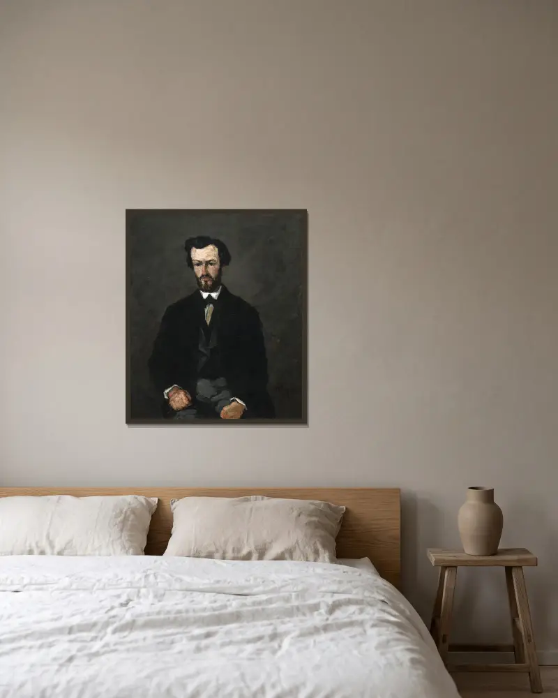 Antony Valabrègue, Paul Cézanne v rámu na stěně