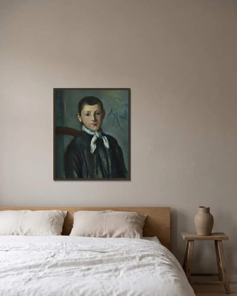 Louis Guillaume von Paul Cézanne gerahmt an einer Wand