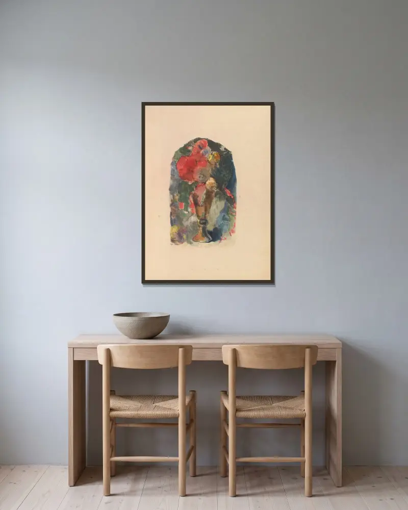 Noa Noa, plansza 3, Paul Gauguin w ramie na ścianie